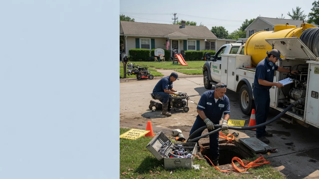Septic Tank Pumping in Sharon, OK near me